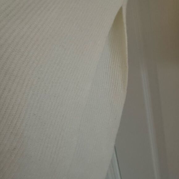 RAMY BROOK Cream Crew Neck Sweater with Smooth Knit - Picture 4 of 5